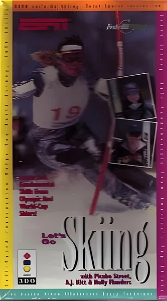 ESPN: Let's Go Skiing Box Art