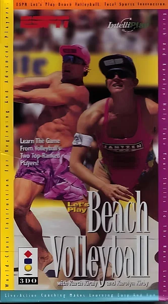 ESPN: Let's Play Beach Volleyball box art