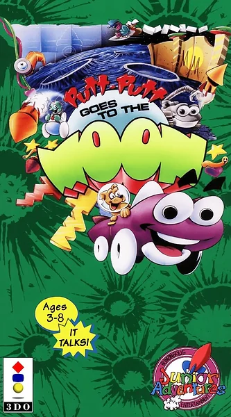 Putt-Putt Goes to the Moon Box Art
