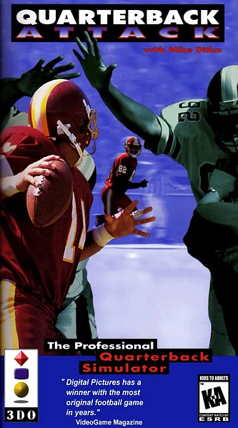 Quarterback Attack with Mike Ditka Box Art