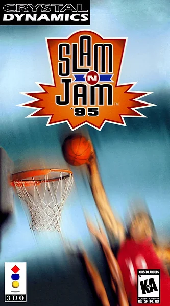 Slam 'N Jam '95 Box Art