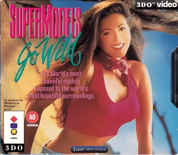 Super Models Go Wild Box Art