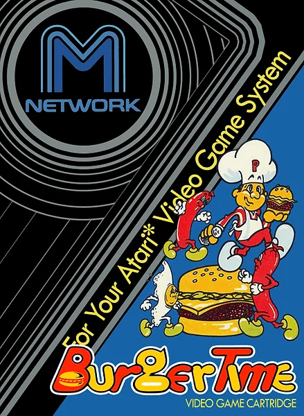 BurgerTime Box Art