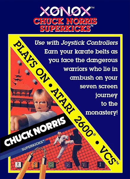 Chuck Norris Superkicks box art