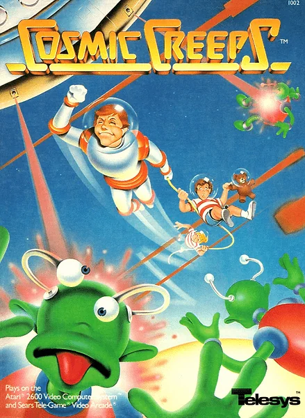 Cosmic Creeps Box Art