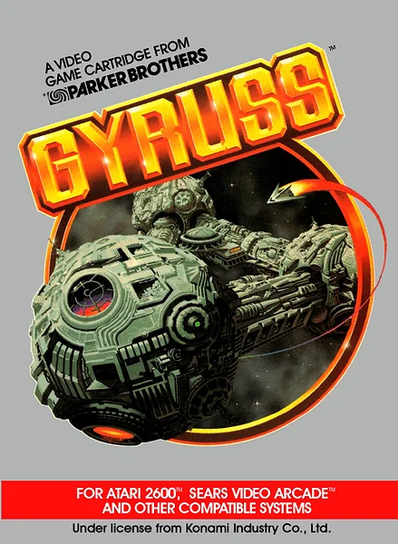 Gyruss Box Art