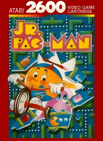 Jr. Pac-Man box art
