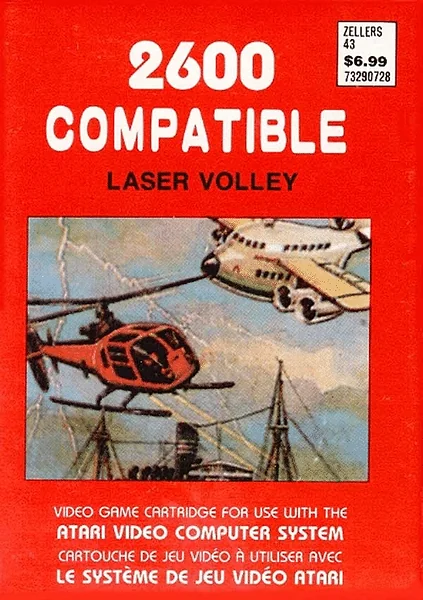 Laser Volley Box Art
