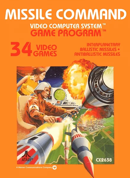 Missile Command box art