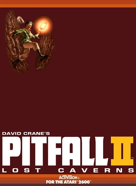 Pitfall II: Lost Caverns box art
