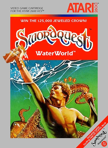 SwordQuest: Waterworld Box Art