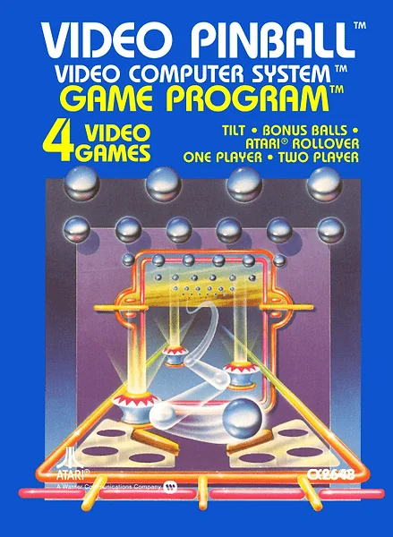 Video Pinball Box Art