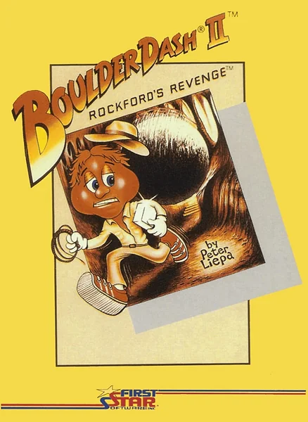 Boulder Dash II: Rockford's Revenge box art