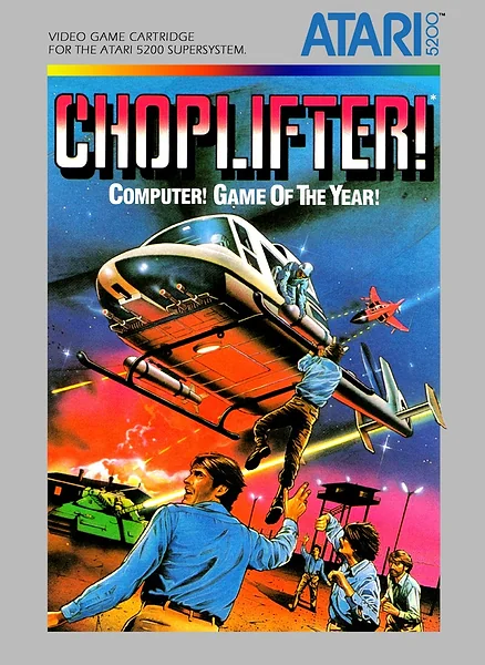 Choplifter! Box Art