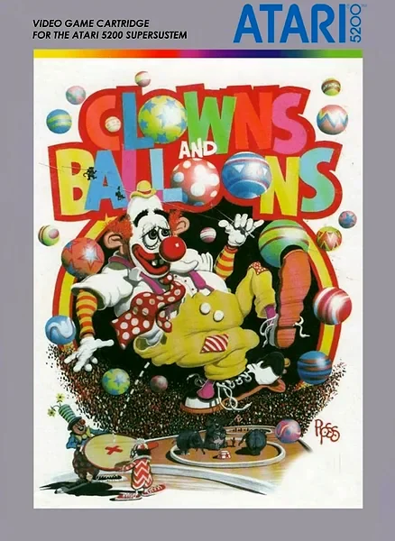 Clowns and Balloons box art