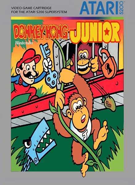Donkey Kong Junior box art