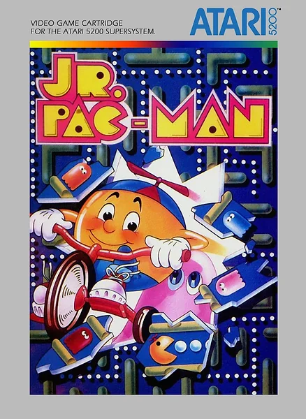 Jr. Pac-Man box art