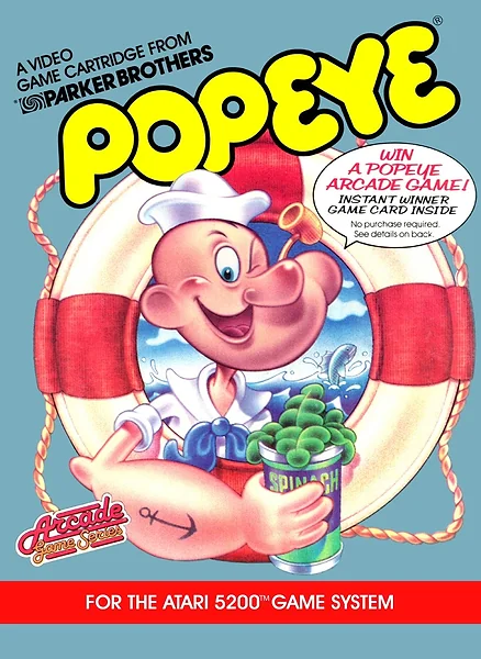 Popeye Box Art