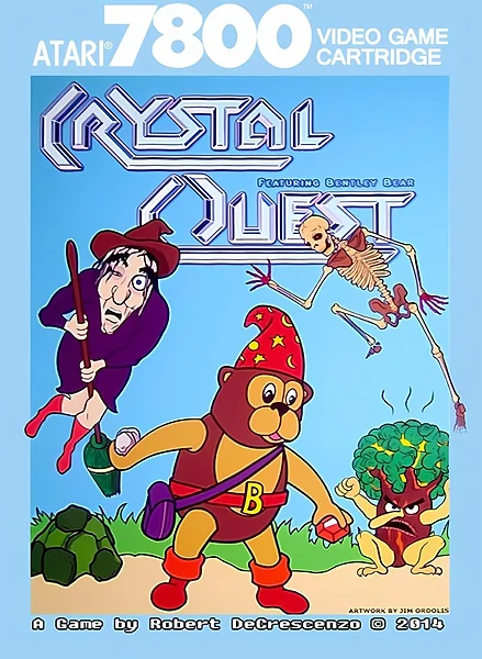 Bentley Bear's Crystal Quest box art