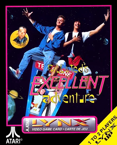 Bill & Ted's Excellent Adventure box art