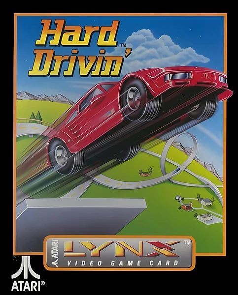 Hard Drivin' Box Art