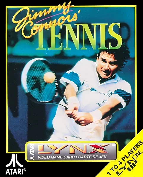 Jimmy Connors Tennis Box Art