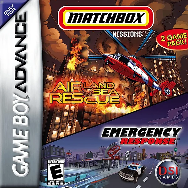 Matchbox Missions: Air, Land, Sea Rescue & Emergency Response Box Art