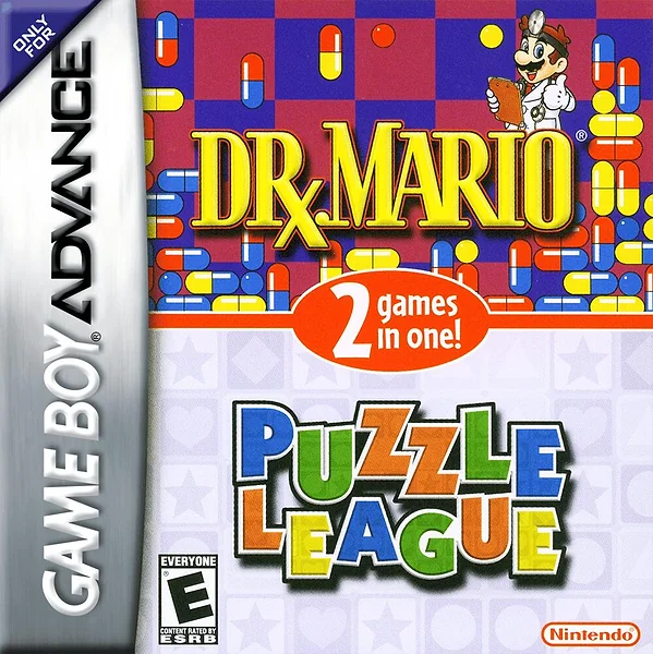 Dr. Mario & Puzzle League box art
