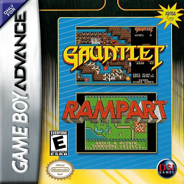 Gauntlet & Rampart box art