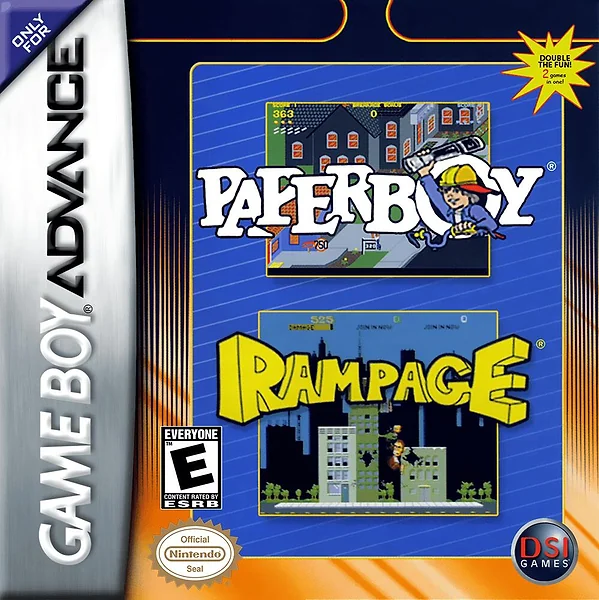 Paperboy & Rampage Box Art