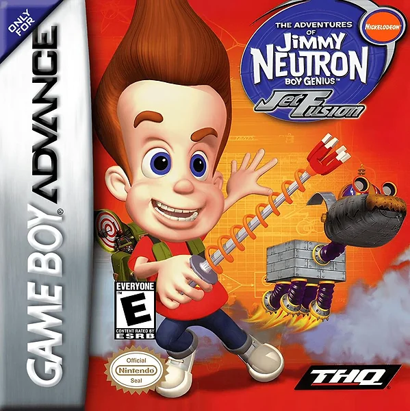 Jimmy Neutron: Jet Fusion box art