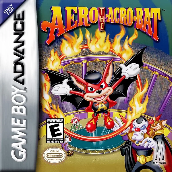 Aero the Acro-Bat box art