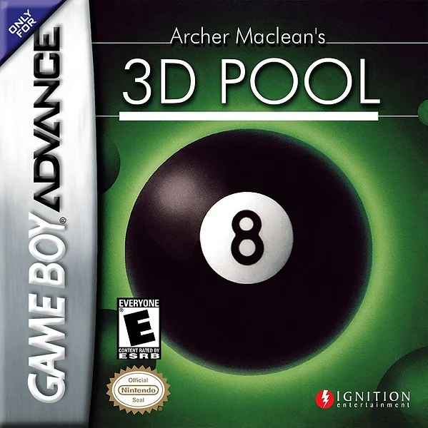 3D Pool box art