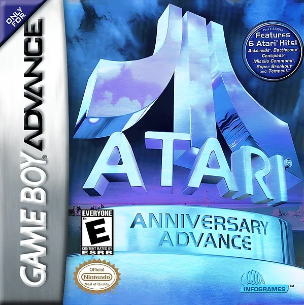 Atari Anniversary Advance box art
