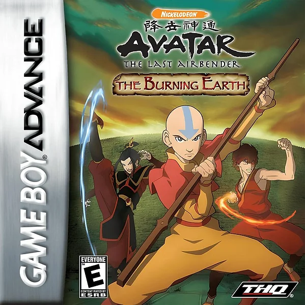 Avatar: The Last Airbender - The Burning Earth Box Art