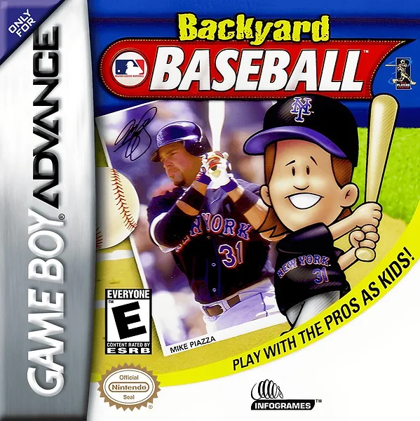 Backyard Baseball Box Art