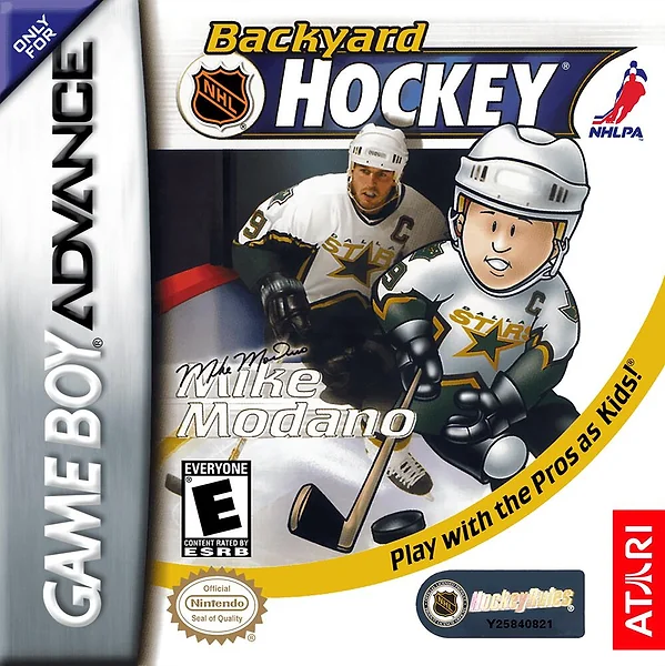 Backyard Hockey Box Art
