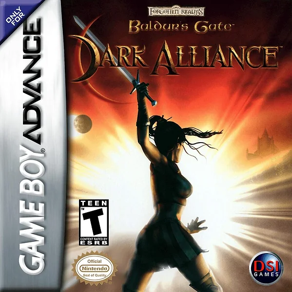 Baldur's Gate: Dark Alliance box art