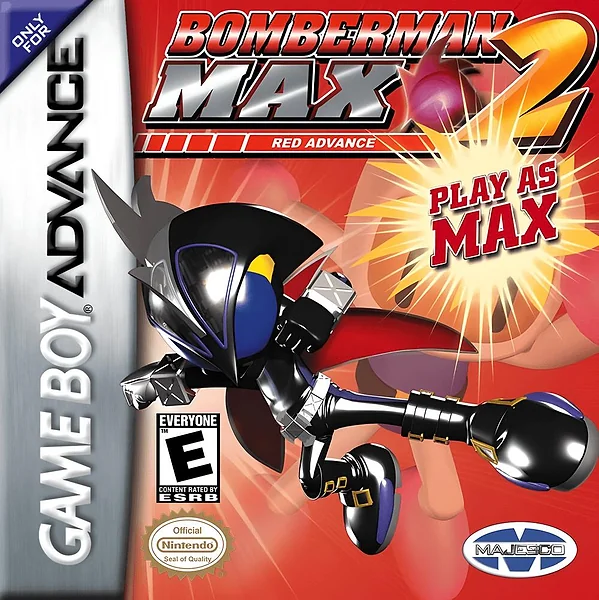 Bomberman Max 2: Red Advance box art
