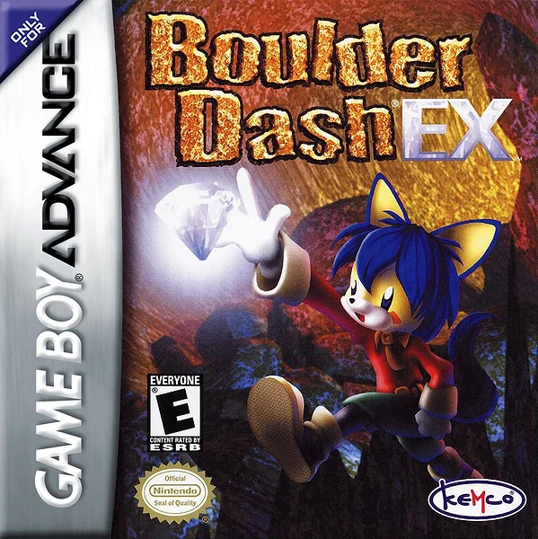 Boulder Dash EX Box Art