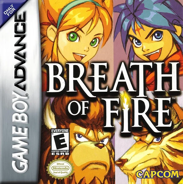 Breath of Fire box art