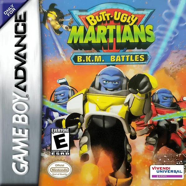 Butt-Ugly Martians: BKM Battles Box Art
