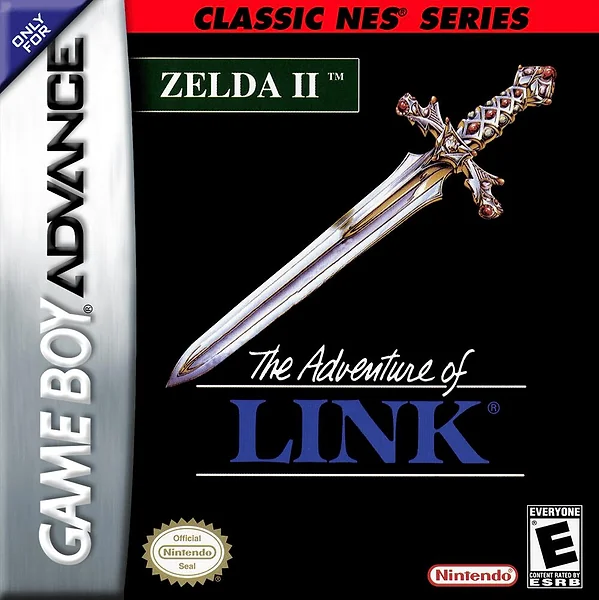 Zelda II: The Adventure of Link Box Art