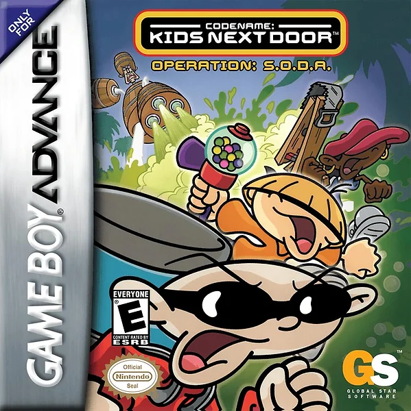 Codename: Kids Next Door - Operation S.O.D.A. Box Art