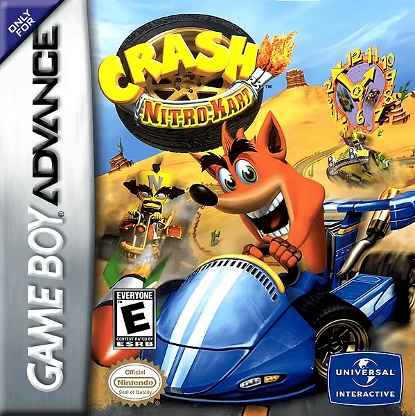 Crash Nitro Kart Box Art