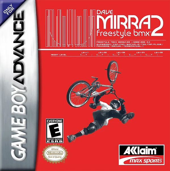 Dave Mirra Freestyle BMX 2 Box Art