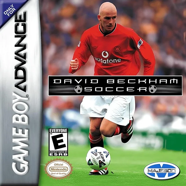 David Beckham Soccer Box Art