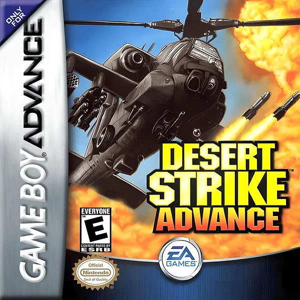 Desert Strike Advance box art