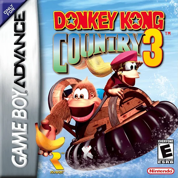 Donkey Kong Country 3 box art