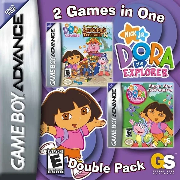 Dora the Explorer: Double Pack Box Art